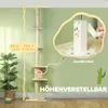 PawHut Škrabadlo s výškou 225–275 cm, škrabadlo pre mačky s Náhľad obrázku produktu 4