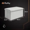 Ruhhy 25994 Sgabello pieghevole in tessuto, 80 kg, 60 x 30 Anteprima dell’immagine prodotto 2
