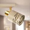 LUXOLAR - LED Deckenleuchte 4-flammig Creme/Gold E27 60W - Produktbild-Vorschau 4