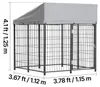 SucceBuy psia búda 1,12 x 1,15 x 1,25 m, psia búda s Náhľad obrázku produktu 8