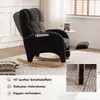 MODFU sedia a dondolo poltrona relax poltrona lounge con Anteprima dell’immagine prodotto 4