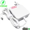 Weiß 65W-USB C Notebook Netzteil Ladegerät Laptop Ladekabel Produktbild-Vorschau 1