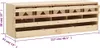 vidaXL nido per 5 persone 117x33x38 cm in legno di pino Anteprima dell’immagine prodotto 21