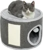 PawHut Kratztonne, 30 cm Hoch Katzentonne mit Höhle, Produktbild-Vorschau 1