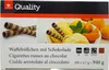 TGQ Waffelröllchen mit Schoko 200x  4,7g (940g) Waffel Eis Produktbild-Vorschau 1