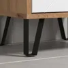 Touch Hochschrank Bad wandhängend Eiche Nachbildung, weiß Produktbild-Vorschau 4