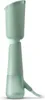 A green garment steamer against a white background. Produktbild-Vorschau