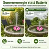 2er Set Solar Springbrunnen Schwimmender Teichbrunnen Lotus Produktbild-Vorschau 4