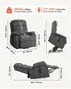 Fauteuil TV VEVOR électrique, fauteuil relax avec aide au Voir les images du produit 3