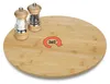 2.03 XXL Bambus Drehteller Ø 50 cm - Käse Servier Platte Produktbild-Vorschau 1