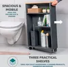 eluno badkamer trolley, keuken trolley, keuken trolley, Productafbeelding-voorbeeld 4