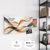 Magnettafel 100x50cm Pinnwand Whiteboard beschreibbar - Produktbild-Vorschau 4