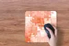 MuchoWow® Mauspad Mousepad Puzzle - Orange - Muster 30x30 Produktbild-Vorschau 3