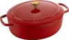 Ballarini Bellamonte Oval Cast Iron Casserole - Red  2.2 Produktbild-Vorschau 1