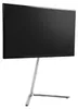 Support sur pied écran TV  49"- 70", chrome Voir les images du produit 7