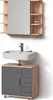 Badmöbel-Set Livinity Eisak Eiche 2 Teile, Model 52538 Produktbild-Vorschau 1
