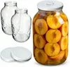 2 x 5L Vorratsglas Gurkenglas Einmachglas mit Deckel großes Produktbild-Vorschau 1