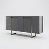 Skye Decor, Luxe - antracit, zlatá, skříně do obývacího Náhled obrázku produktu 11