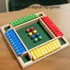 WOODS – Holzwürfelspiel für 4 Spieler, Familienspiel Produktbild-Vorschau 2
