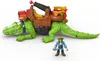 Imaginext Piraten, Laufendes Krokodil & Käpt'n Hook, Produktbild-Vorschau 4