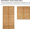 WENKO Baderost Indoor Outdoor Bambus Vorleger 50x50 cm Produktbild-Vorschau 5