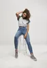 Urban Classics T-Shirt Damen Ladies Contrast Raglan Tee Produktbild-Vorschau 15
