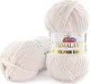Two balls of light pink yarn are shown against a white background. One ball is in the foreground, slightly to the left, and the other is in the midground, to the right. Náhľad obrázku produktu