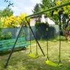 Kinderschaukel Set Deluxe mit Kletternetz und Leiter – Produktbild-Vorschau 12