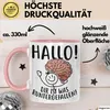 Lustige Tasse Mit Spruch Gehirn Hallo Dir Ist Was Produktbild-Vorschau 3