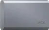 A close-up, front-facing view of a LaCie external hard drive. Anteprima dell’immagine prodotto