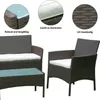 karpal Polyrattan Lounge Sitzgruppe fuer 4 Personen inkl. Produktbild-Vorschau 3