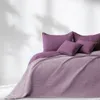 Luxus Bettüberwurf Softa mit Uni Wendedesign - Zweiseitige Produktbild-Vorschau 4