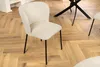 riess-ambiente Design Stuhl LYON beige Cord schwarze Produktbild-Vorschau 5