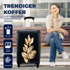 MuchoWow® Koffer Handgepäck Trolley Rollkoffer Kleine Produktbild-Vorschau 2
