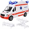 Ambulanz Spielzeugauto mit Sound Licht Trage & Antrieb Produktbild-Vorschau 3