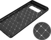 The inside of a black phone case with a geometric pattern. Produktbild-Vorschau