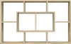 Scaffale a parete rovere Sonoma 85x16x52,5 cm materiale a Anteprima dell’immagine prodotto 6