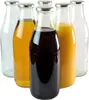 set di 6 bottiglie di succo da 1000 ml con tappo a vite Anteprima dell’immagine prodotto 1