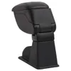 vidaXL vidaXL - Bracciolo - 12x29x(32-46) - cm - ABS - nero Anteprima dell’immagine prodotto 6