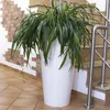 Květináč TUBUS SLIM s vkladem 15 cm - barva: bílá (lesklá) Anteprima dell’immagine prodotto 9
