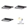 BRILLIANT Icarus LED Wand- und Deckenleuchte 50x50cm RGB Produktbild-Vorschau 5