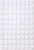 A white quilted blanket or comforter is shown from directly above, filling the entire frame. Produktbild-Vorschau