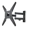 A black TV wall mount is shown against a white background. Voir les images du produit