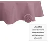 Tischdecke oval altrosa 135x180 cm Leinenoptik Lotuseffekt Produktbild-Vorschau 3