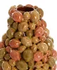 Vase en céramique Light & Living Citrus brun-orange+vert – Voir les images du produit 2