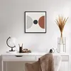 Gerahmtes Poster - Schwarzer Rahmen - Figuren Formen Produktbild-Vorschau 6