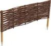 10 x BOGATECO Bordure de parterre en saule | 60 cm de long Voir les images du produit 7