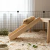 Meerschweinchen Kletterrampe aus Holz – Spielzeugleiter für Produktbild-Vorschau 6