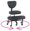 Kondela Ergonomiczny klękosiad na kółkach Samer - czarny Podgląd zdjęcia produktu 1