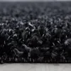 Tapis pour salon, à poils longs, anthracite, forme ronde, Voir les images du produit 2